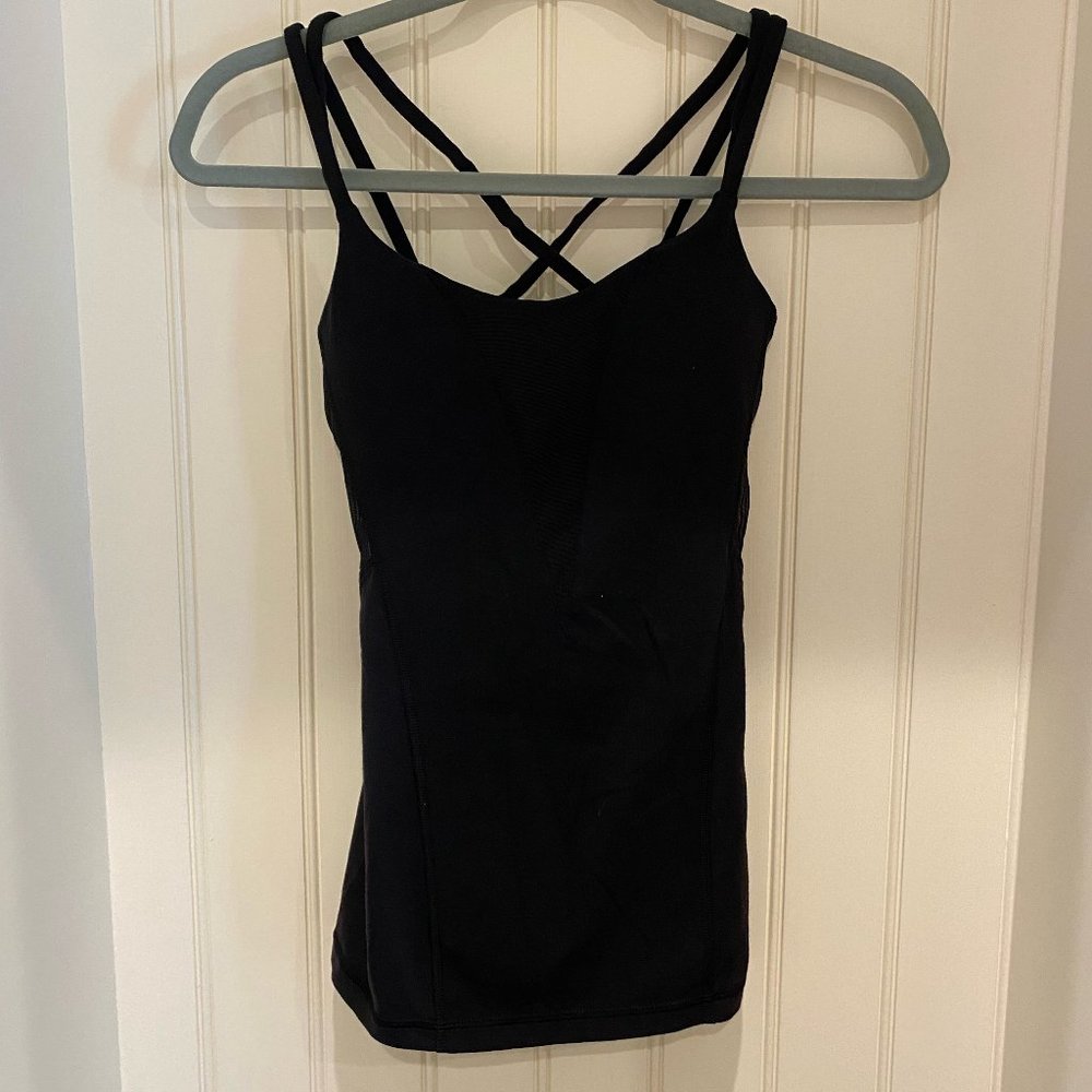 Black Lululemon Tank Top